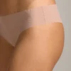 5 culottes brésiliennes invisibles en mélange de polyamide à fines côtes, découpées au laser 5 culottes brésiliennes invisibles en mélange de polyamide à fines côtes, découpées au laser
