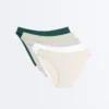 5 culottes classiques en coton côtelé à coupe en U 5 culottes classiques en coton côtelé à coupe en U