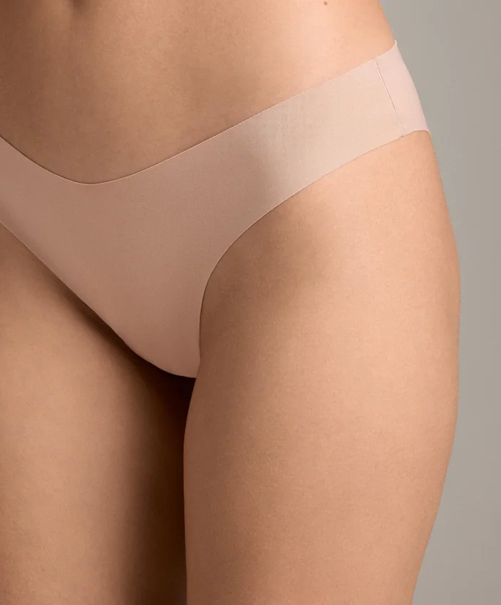 5 culottes classiques en mélange de polyamide invisible Pantone™ à coupe en V 5 culottes classiques en mélange de polyamide invisible Pantone™ à coupe en V