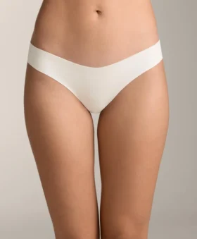 5 culottes de bikinis classiques en mélange de polyamide avec coupe en U