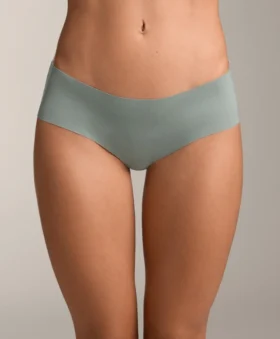 5 culottes taille basse invisibles en mélange de polyamide