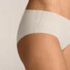 5 culottes taille basse légères en mélange de polyamide côtelé, invisibles et découpées au laser