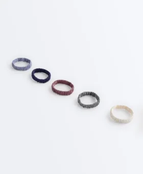 5 élastiques pour les accessoires cheveux