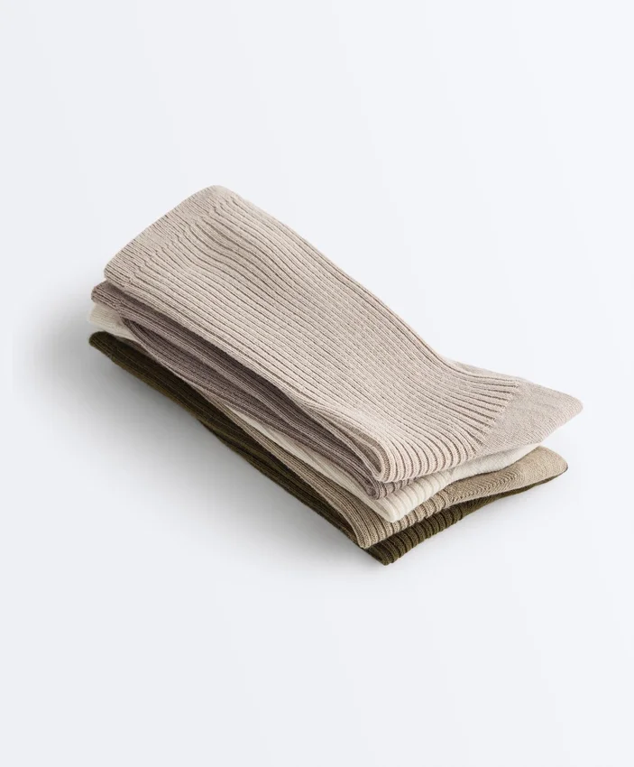 5 paires de chaussettes classiques en mélange de coton 5 paires de chaussettes classiques en mélange de coton