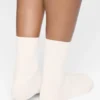 5 paires de chaussettes mi-mollet en coton mélangé 5 paires de chaussettes mi-mollet en coton mélangé