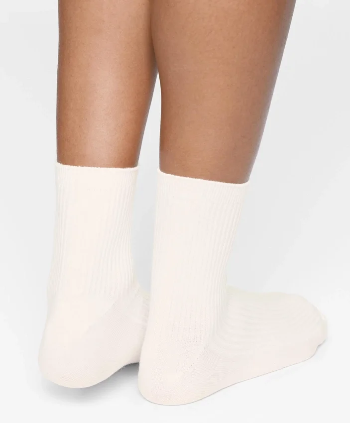5 paires de chaussettes mi-mollet en coton mélangé 5 paires de chaussettes mi-mollet en coton mélangé