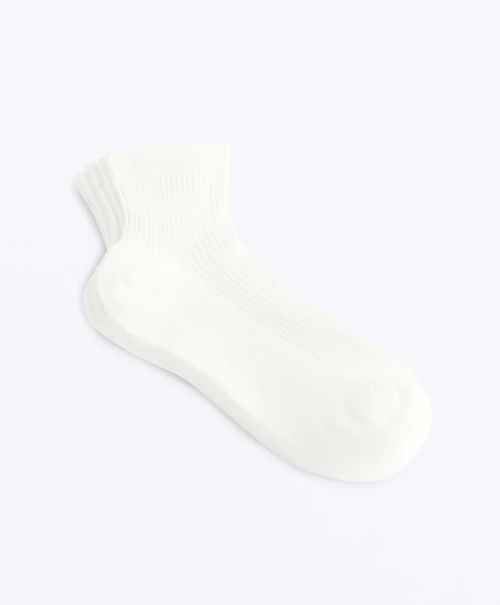 5 paires de chaussettes mi-mollet en coton mélangé 5 paires de chaussettes mi-mollet en coton mélangé
