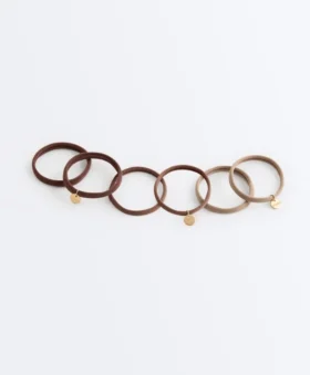6 élastiques à accessoires cheveux avec plaque Oysho