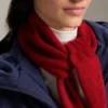 Bandanas en tricot 90 % laine, 10 % cachemire Bandanas en tricot 90 % laine, 10 % cachemire