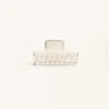 Barrette d’accessoires cheveux carrée de taille moyenne Barrette d’accessoires cheveux carrée de taille moyenne