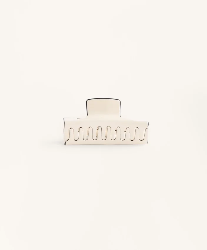 Barrette d’accessoires cheveux carrée de taille moyenne Barrette d’accessoires cheveux carrée de taille moyenne
