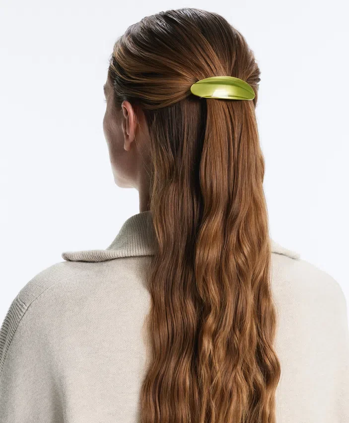 Barrette ovale pour accessoires cheveux Barrette ovale pour accessoires cheveux