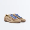 Baskets en daim refendu et mesh Baskets en daim refendu et mesh