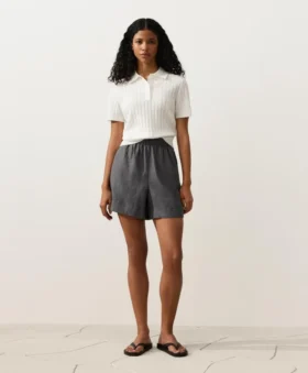 Bermuda 100 % lin Shorts