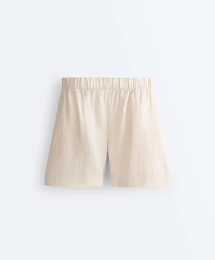 Bermuda 100 % lin Shorts Bermuda 100 % lin Shorts
