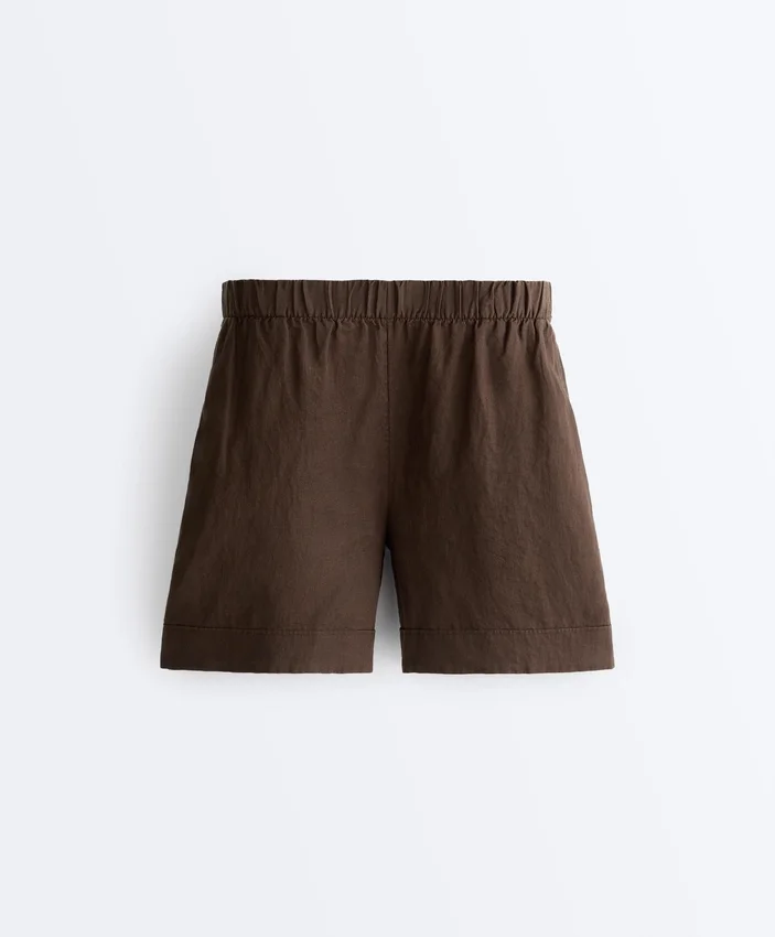 Bermuda 100 % lin Shorts Bermuda 100 % lin Shorts