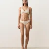 Bikini dos nu en piqué froissé Bikini dos nu en piqué froissé