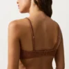 Bikini dos nu en piqué froissé