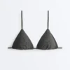 Bikinis triangle en jacquard effet délavé Bikinis triangle en jacquard effet délavé