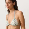 Bikinis à vagues contrastées en crochet Bikinis à vagues contrastées en crochet