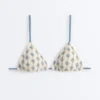 Bikinis à vagues contrastées en crochet Bikinis à vagues contrastées en crochet
