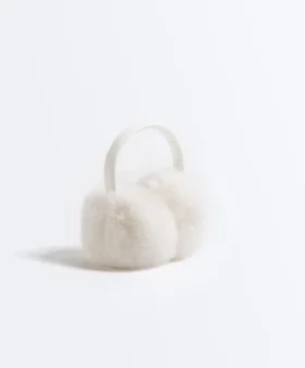 Cache-oreilles en fausse fourrure