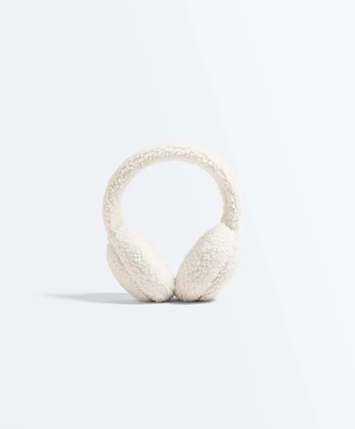 Cache-oreilles en imitation peaux lainées Cache-oreilles en imitation peaux lainées