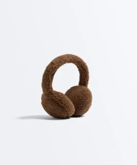 Cache-oreilles en imitation peaux lainées