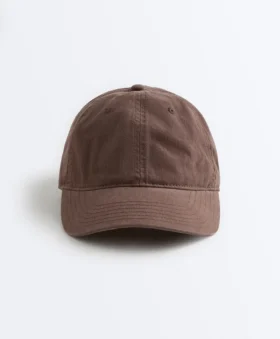 Casquette effet délavé 100 % coton avec cordon