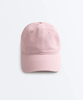 Casquette effet délavé 100 % coton avec cordon