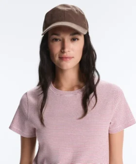 Casquette effet délavé 100 % coton avec cordon