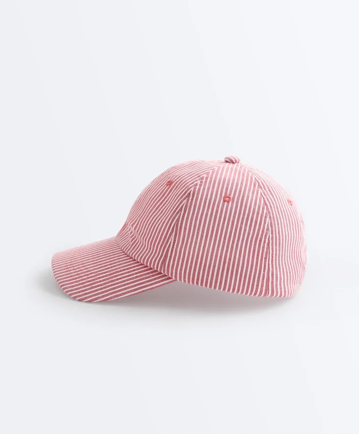 Casquette rayée 100 % coton Casquette rayée 100 % coton