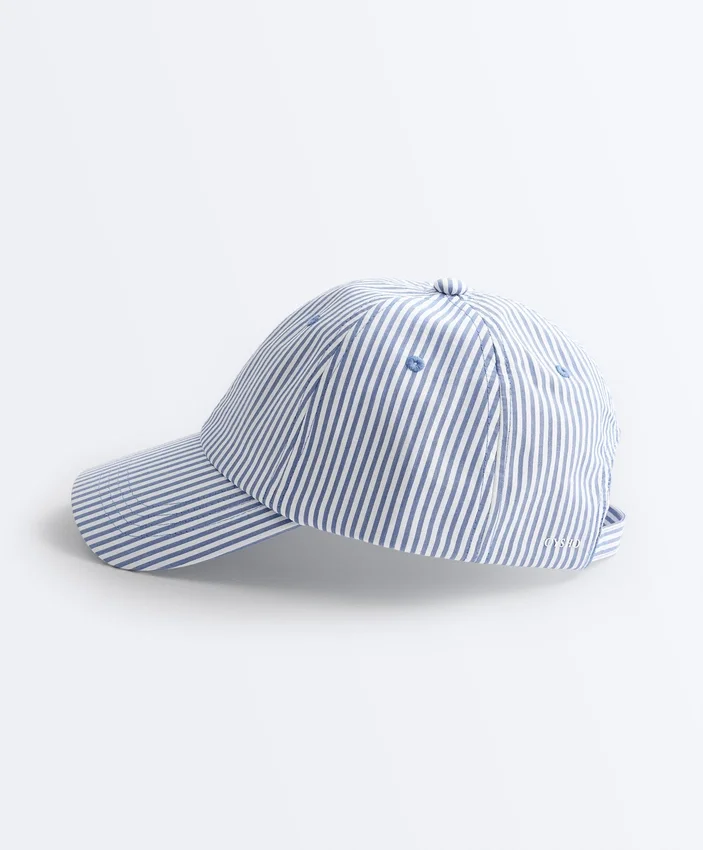 Casquette rayée 100 % coton Casquette rayée 100 % coton