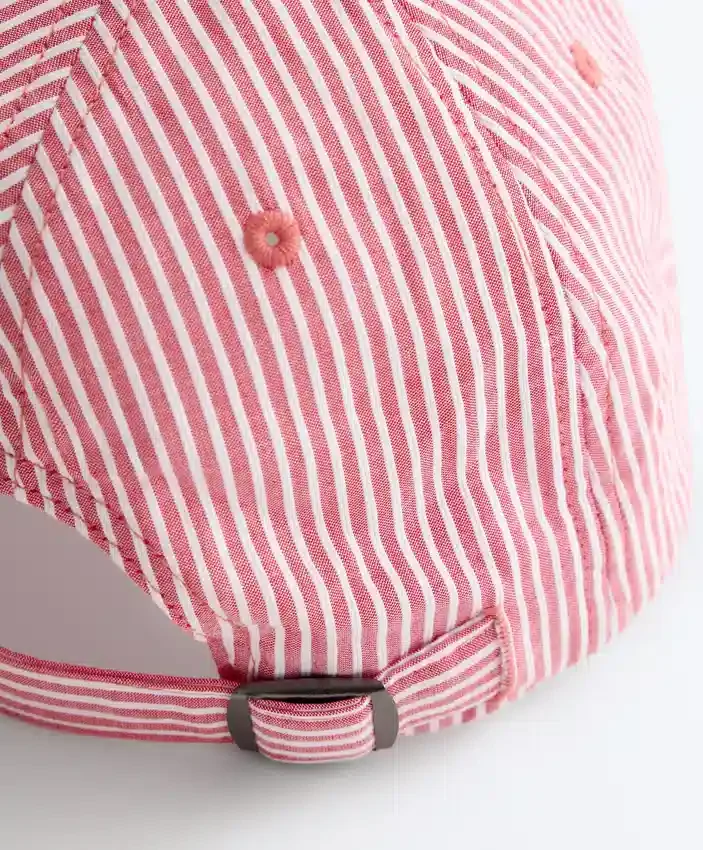 Casquette rayée 100 % coton Casquette rayée 100 % coton
