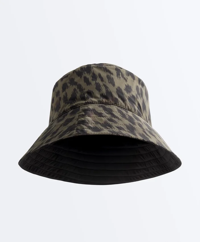 Chapeau imperméable 10K à imprimé léopard Chapeau imperméable 10K à imprimé léopard