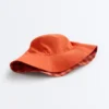 Chapeau réversible en coton mélangé à carreaux Chapeau réversible en coton mélangé à carreaux