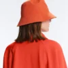 Chapeau réversible en coton mélangé à carreaux Chapeau réversible en coton mélangé à carreaux