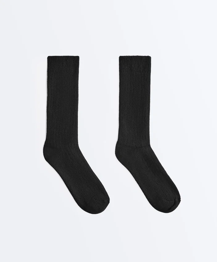Chaussettes classiques 15 % cachemire, 10 % laine Chaussettes classiques 15 % cachemire, 10 % laine