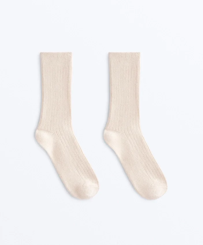 Chaussettes classiques 15 % cachemire, 10 % laine Chaussettes classiques 15 % cachemire, 10 % laine