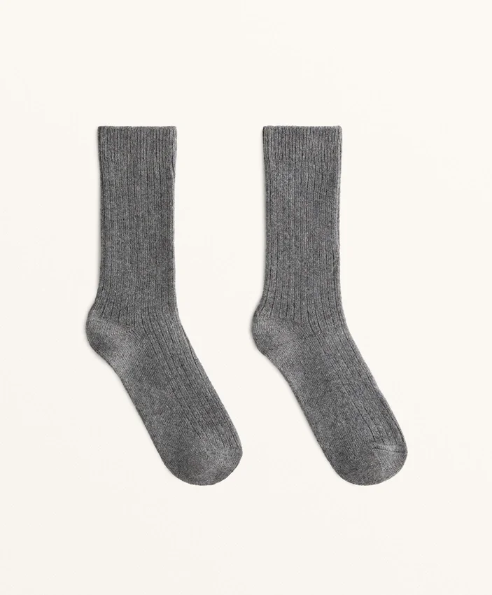 Chaussettes classiques 15 % cachemire, 10 % laine Chaussettes classiques 15 % cachemire, 10 % laine