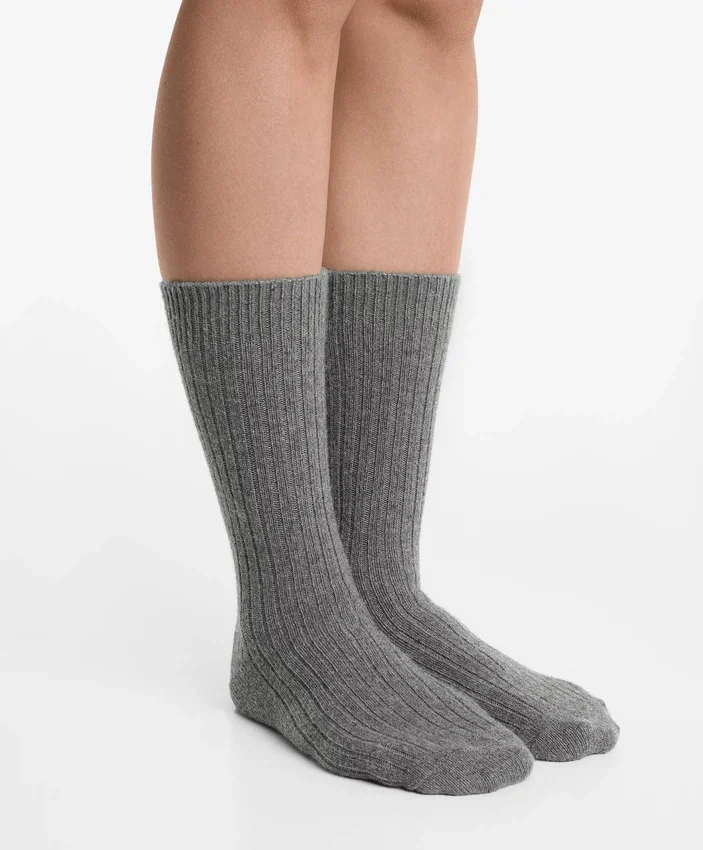 Chaussettes classiques 15 % cachemire, 10 % laine Chaussettes classiques 15 % cachemire, 10 % laine