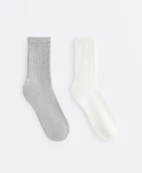Chaussettes classiques ample en mélange de coton