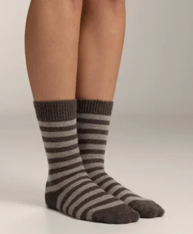Chaussettes classiques en 19 % cachemire et 12 % laine