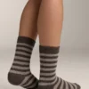 Chaussettes classiques en 19 % cachemire et 12 % laine Chaussettes classiques en 19 % cachemire et 12 % laine
