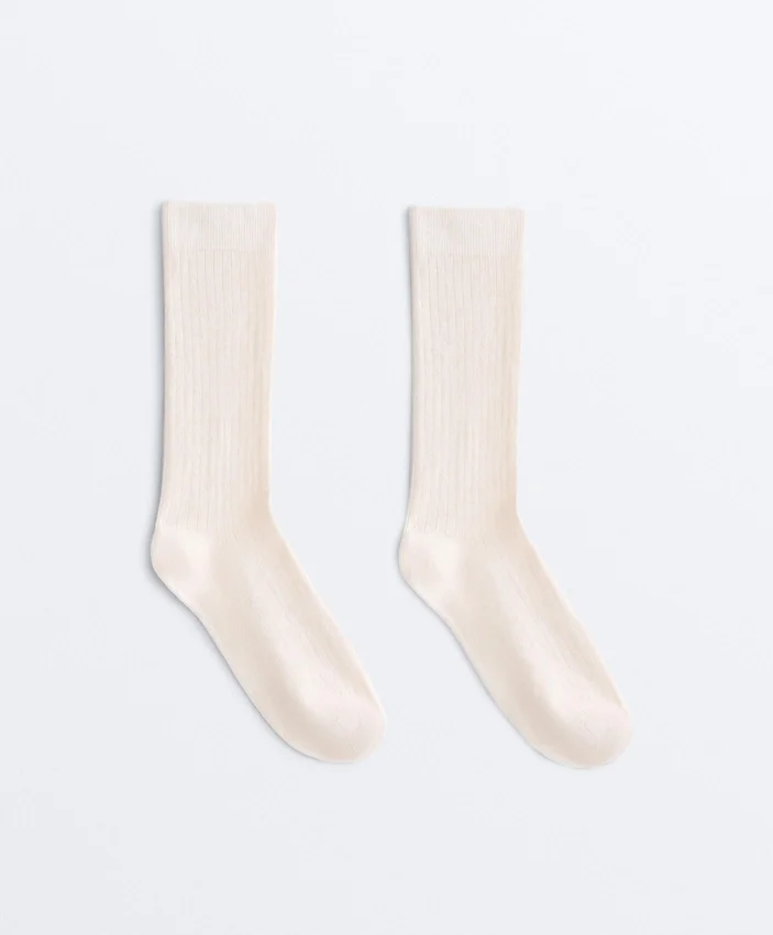 Chaussettes classiques en mélange de modal avec 13 % de cachemire Chaussettes classiques en mélange de modal avec 13 % de cachemire