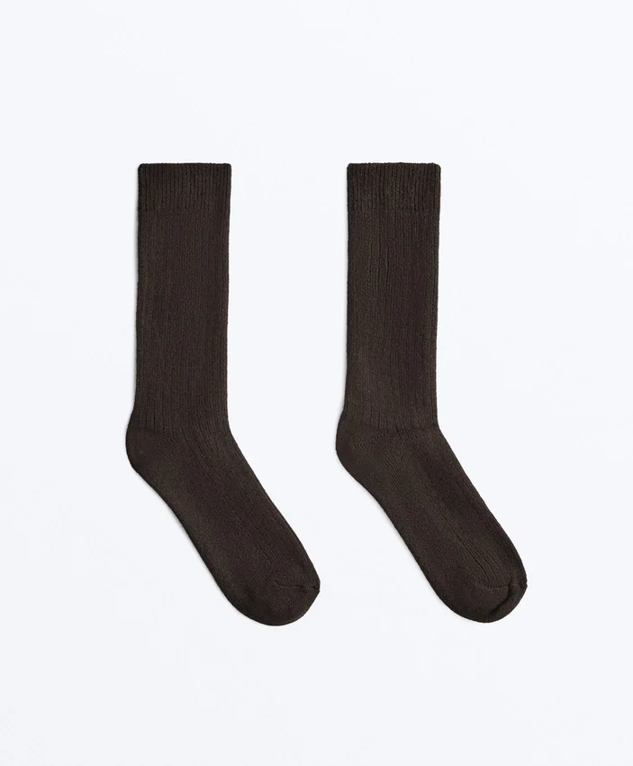 Chaussettes classiques en mélange de modal avec 13 % de cachemire Chaussettes classiques en mélange de modal avec 13 % de cachemire