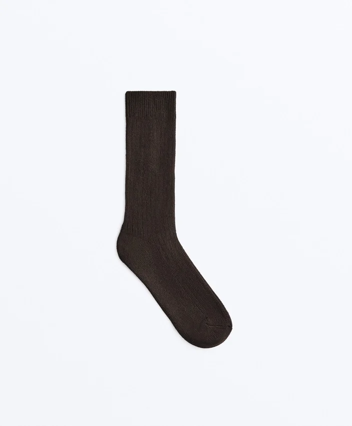 Chaussettes classiques en mélange de modal avec 13 % de cachemire Chaussettes classiques en mélange de modal avec 13 % de cachemire