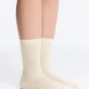 Chaussettes classiques en mélange de soie à côtes Chaussettes classiques en mélange de soie à côtes