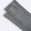 Chaussettes classiques en mélange de soie à côtes Chaussettes classiques en mélange de soie à côtes