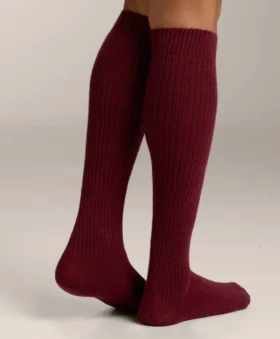 Chaussettes longues 18 % cachemire et 13 % laine Chaussettes longues 18 % cachemire et 13 % laine